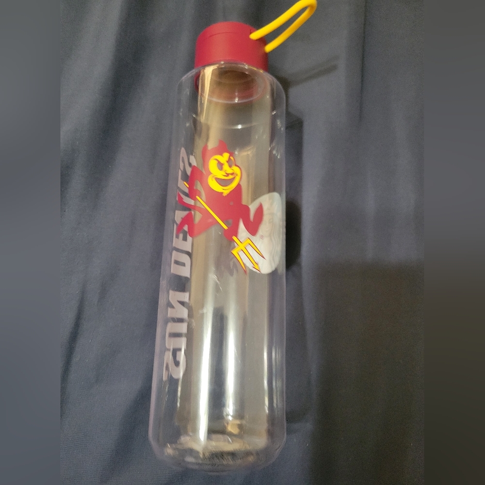 Starbucks 2022 Arizona State University ASU Water Bottle GO SUN DEVILS New